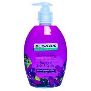 Elsada Antibacterial Liquid Hand Wash Berries & Black Orchid 440ml