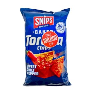 Snips Baked Tortilla Chips Sweet Chili 165g