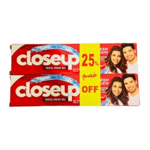Closeup Triple Fresh Gel 100ml*2 25% off