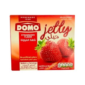 Domo Jelly Strawberry 85g