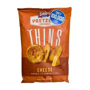 Snips Pretzels Thins Cheese 170g