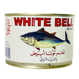 White Bell White Meat Tuna In Vegetable Oil 425g