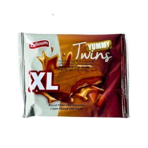 Twins XL Biscuit Filled With CHocolate Cream Coated With Cocoa 36g