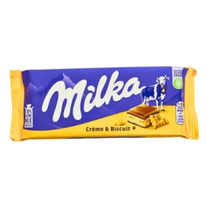 Milka Creme & Biscuits 100g