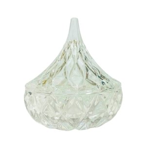 Glassware Nuts Pyramide Pot 1pc
