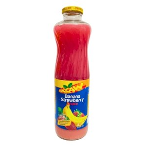 Maccaw Banana Strawberry Shake 1L