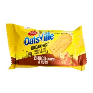 Tiffany Oats Ville Breakfast Choco Chips & Nuts * 3pcs * 50g