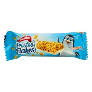 Poppins Frosted Flakes Cereal Bar With White Chocolate 20g