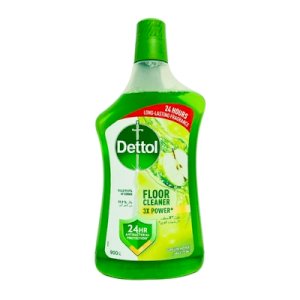 Dettol Floor Cleanner 3*Power Green Apple 900 ML