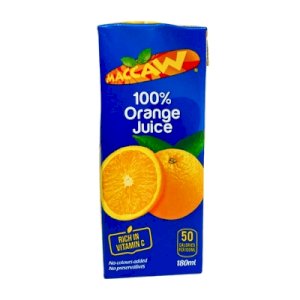 Maccaw Orange Juice 180 ml