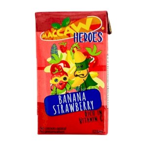 Maccaw Heroes Banana Strawberry 125ml