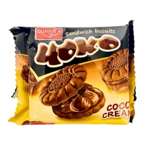 4oko Cocoa Cream Biscuits 76g