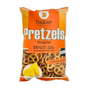 Baker Pretzels Original Cheddar CHeese 250g