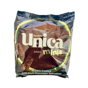 Unica Dark Minis Wafer With Dark Chocolate