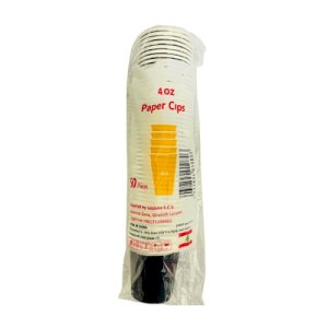 SomoPlast Paper Cup 4oz 50pcs