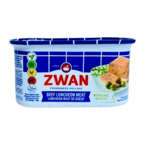 Zwan Beef Luncheon Meat 200g With Olives