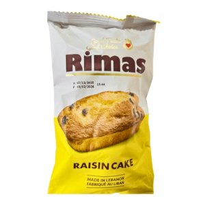 Rimas Raisin Cake 60g