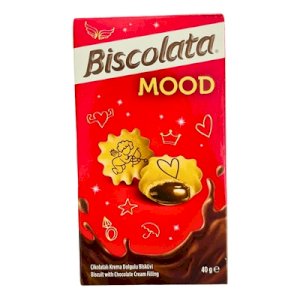 Biscolata Mood Biscuit With Chocolate Cream Filling 40g