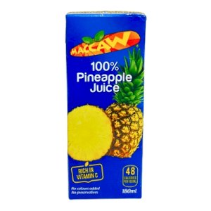 Maccaw Pineapple Juice 180 ml