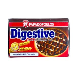 Papadopoulos Digestive With Milk CHocolate 200g