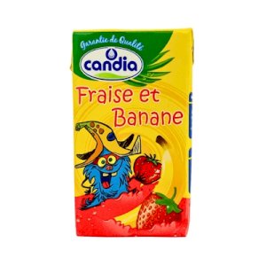Candia Fraise et Banane 125 ml
