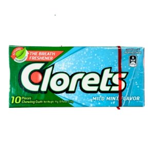 Clorets Mild Mintflavor *10pcs 14g