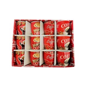 Set Of Coffee Mugs *12pcs