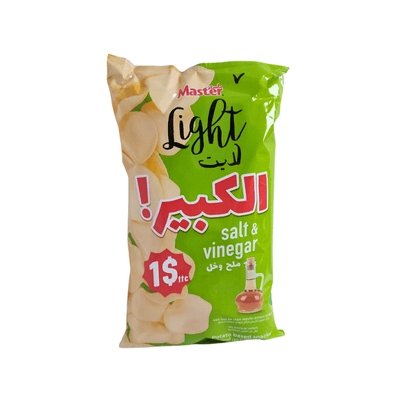 Master Light Salt & Vinegar 165g