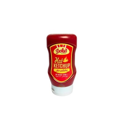 Dollys Hot Ketchup 320g
