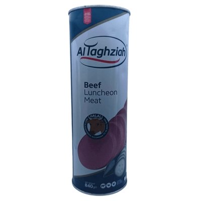 AlTaghziah Beef Luncheon Meat 840g