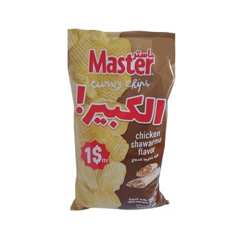 Master Curvy Chips Chicken Shawarma