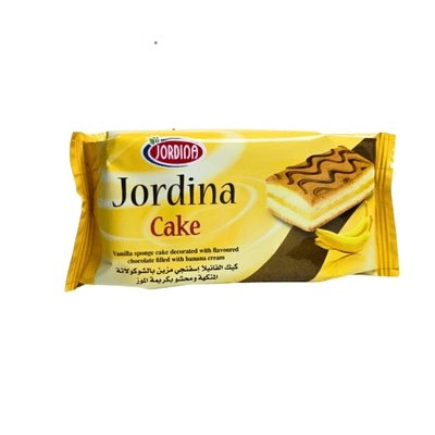 Jordina Sponge Cake Chocolate filled With Banana Cream 40g