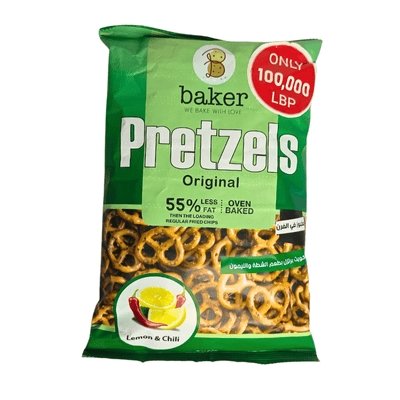 Baker Pretzels 55% Less Fat Chili & Lemon