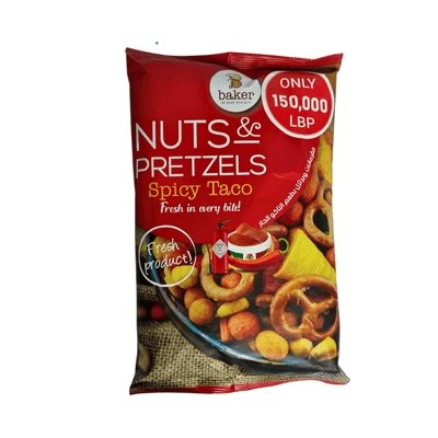 Baker Nuts & Pretzels Spicy Taco 270g