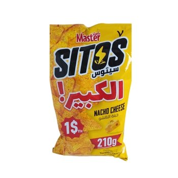Master Sitos Nacho Cheese 210g