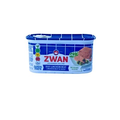 Zwan Beef Luncheon Meat 200g With Olives